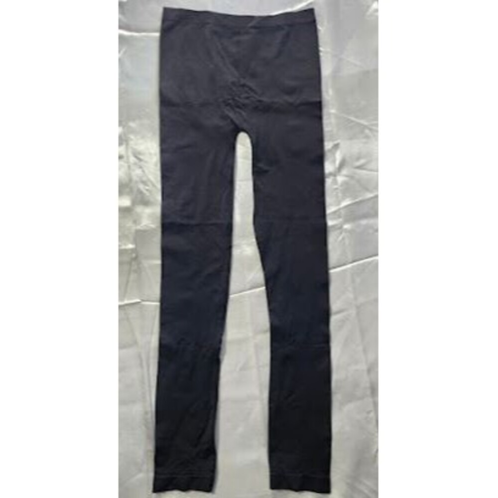 con Apparel Black Athletic Leggings Pants IA Stretchy Seamless Comfort Knit #202